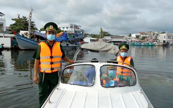 堅江省加強邊防抗疫工作。（圖源：光謝）