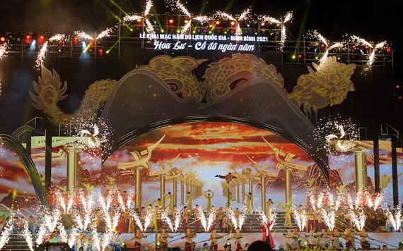 2021 年國家旅遊年開幕式現場。（圖源：黎紅）