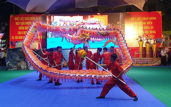 第五郡-堤岸龍獅錦標賽開幕。