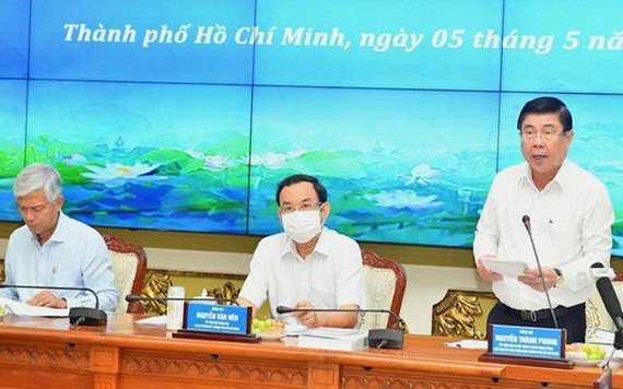 市領導出席科研會。(圖源:越勇)