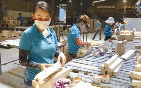 越南木製品銷往世界各地。(圖源:淵遠)
