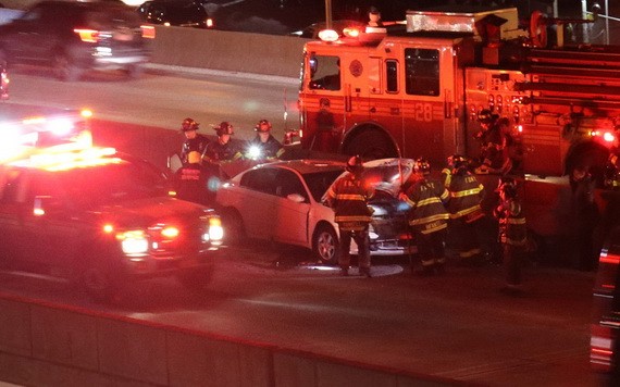 紐約發生的一起交通事故。及時的響應和醫療援助可以幫助拯救遭遇交通事故的人。（圖源：聯合國）