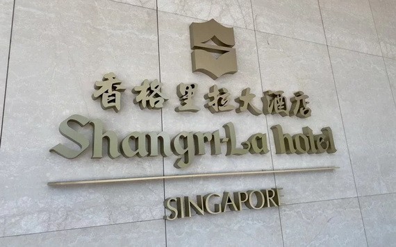 圖為會議地點香格里拉大酒店。（圖源：互聯網）