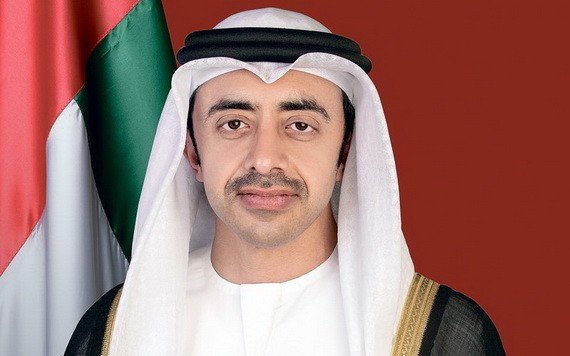外交和國際合作部部長謝赫‧阿卜杜拉‧本‧扎耶德‧納納揚。（圖源：阿聯酋通訊社）