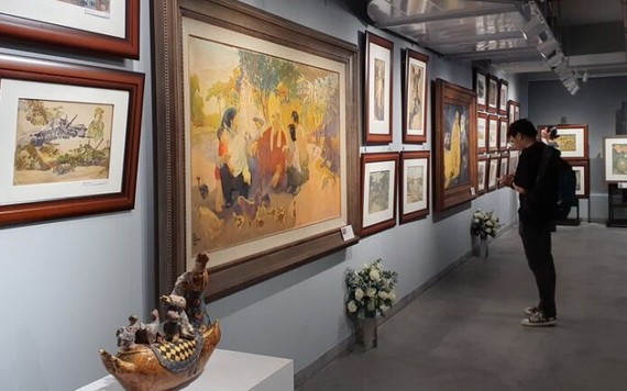 “Art Gallery小巷”陳列室一隅。(圖源:川雲)