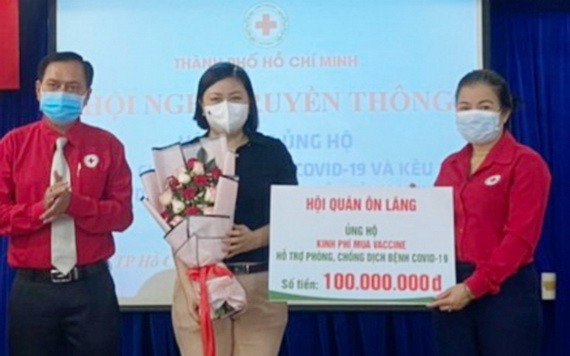 溫陵會館與慶雲南院響應購買疫苗活動