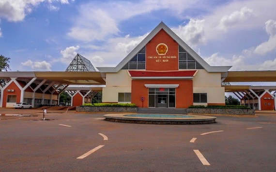 西寧省新南國際口岸一隅。（圖源：秋莊）