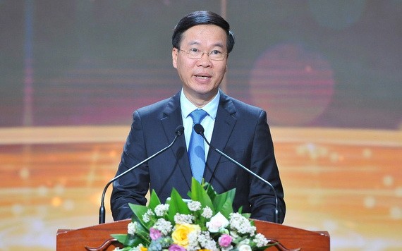 黨中央政治局委員、黨中央書記處常務書記武文賞。(圖源:越通社)