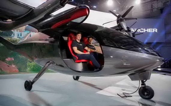Archer航空公司推出首款電動飛行出租車。(圖源:路透社)