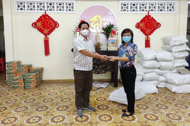 市明月居士林總林關照封鎖區貧困同胞 ảnh 1