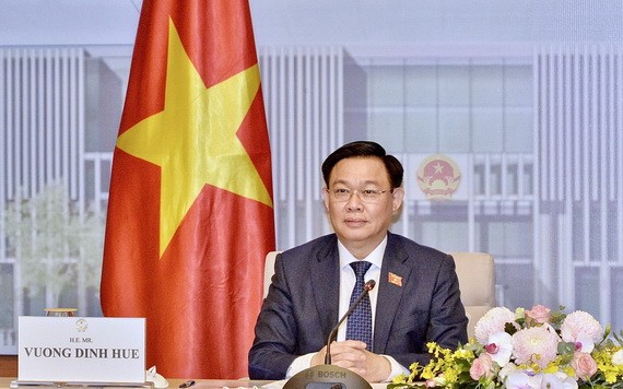 越南國會主席王廷惠。(圖源:VOV)