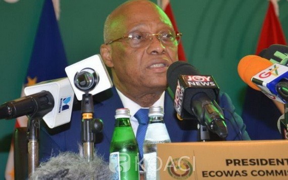 圖為西共體委員會主席布魯。（圖源：互聯網）