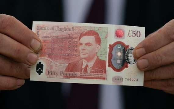 英國發行新版 50 英鎊紙幣