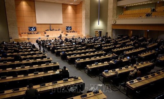 聯合國人權理事會第47次會議現場一景。(圖源:越通社)