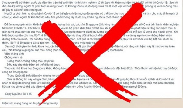 最近在社交網上瘋狂傳播有關新冠病毒溯源研究一事及使用抗生素等藥物治療新冠肺炎的失實訊息。（圖源：臉書截圖）