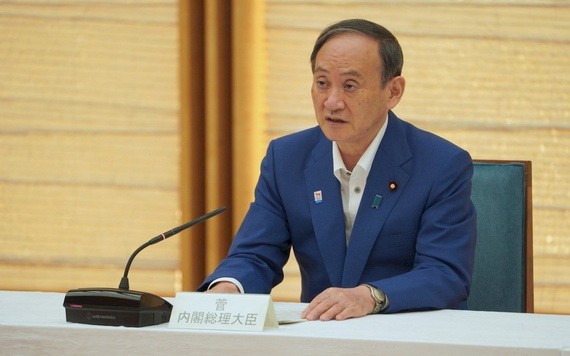 日本首相菅義偉。(圖源:推特)