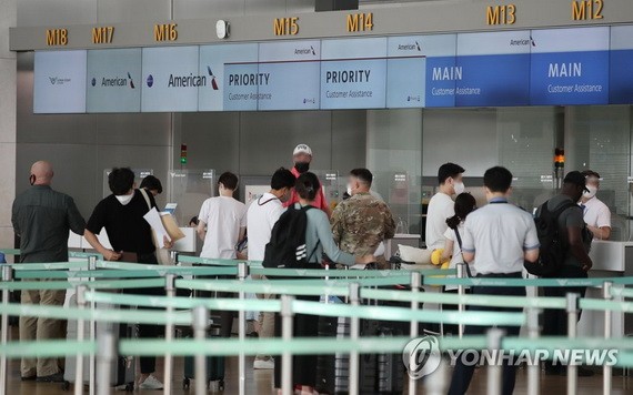 韓國仁川國際機場。 (圖源:韓聯社)