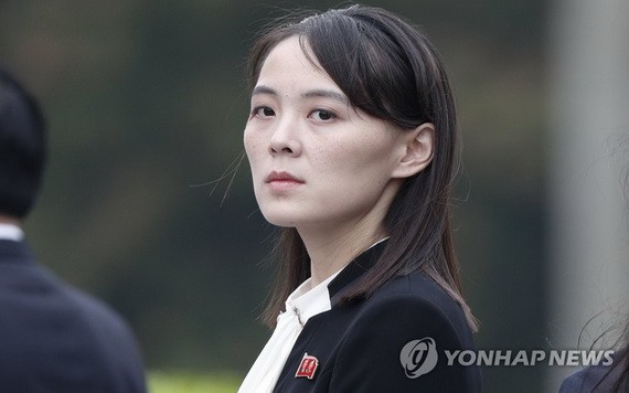 朝鮮勞動黨副部長金與正。(圖源:韓聯社)