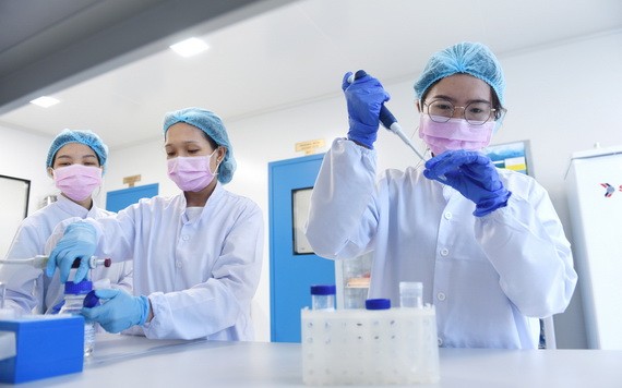軍醫學院在研發 Nano Covax 疫苗。(圖源:緣潘)