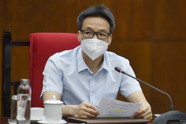政府副總理武德膽在會上發言。(圖源:越通社)