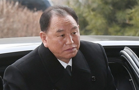 朝鮮勞動黨統一戰線部部長金英哲。(圖源:路透社)
