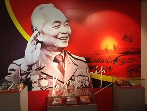 武元甲大將。(圖源:VOV)