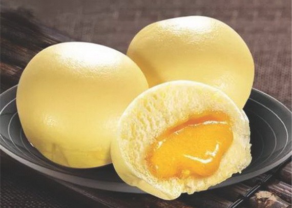 廣東美食之流沙包