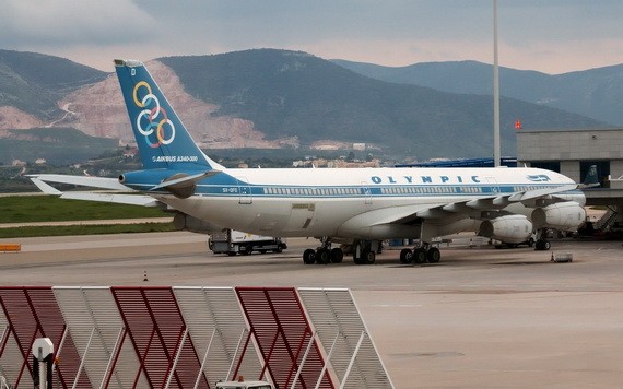 圖為希臘奧林匹克航空公司的一架客機。(圖源:互聯網)