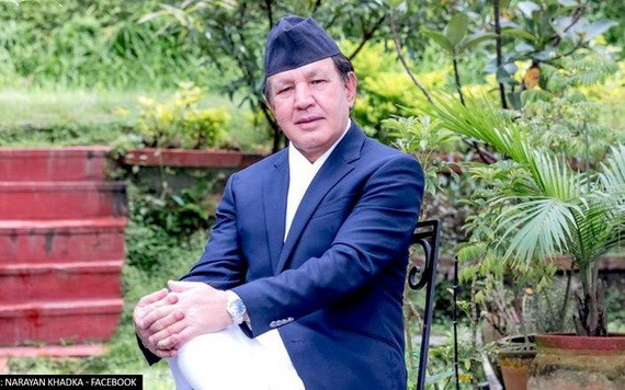 尼泊爾聯邦民主共和國外交部長納拉揚‧卡德卡。(圖源:Narayan Khadka / Facebook)