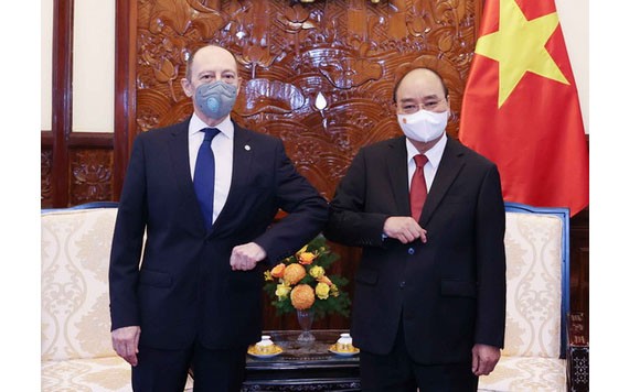 國家主席接見各國大使遞交國書