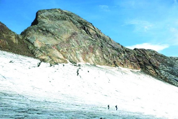 專家預計由於氣候變化法國奧索冰川將在二〇五〇年左右消失。（圖源：互聯網）