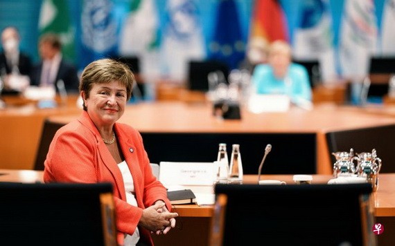 格奧爾基耶娃說，中國和美國仍是全球經濟增長的重要引擎，一些發達和新興經濟體增長勢頭也在增強，但在疫苗短缺和政策應對能力有限的地區，經濟增長形勢持續惡化。（圖源: 路透社）