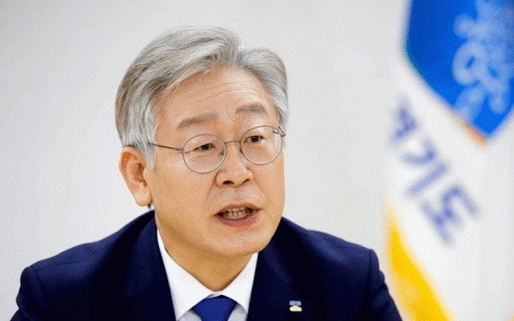 韓國下屆總統候選人李在明。（圖源：互聯網）