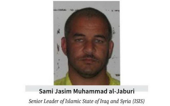 巴格達迪副手薩米‧賈西姆。（圖源：互聯網）