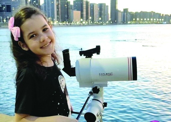 ８歲女童或成最年輕天文學家