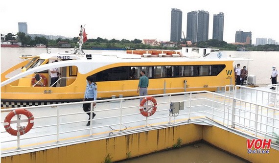 本市1號水上巴士線已從昨(16)日上午起恢復營運。（圖源：VOH）