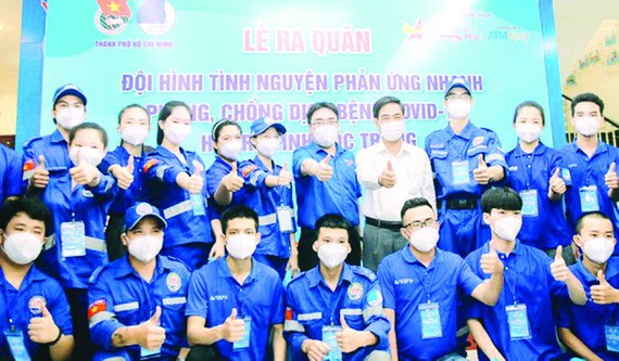 本市志願青年馳援滀臻抗疫