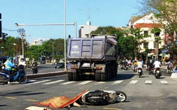 一起交通事故現場。（示意圖源：互聯網）