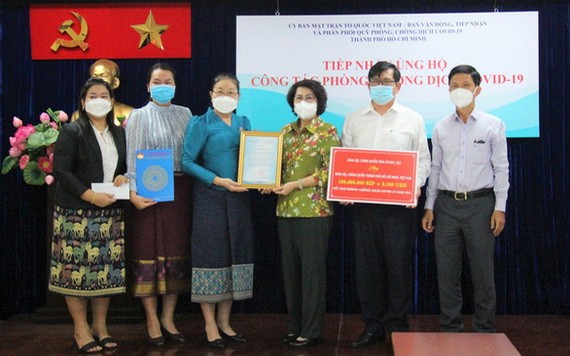 老撾阿速坡省向本市捐助防疫資金