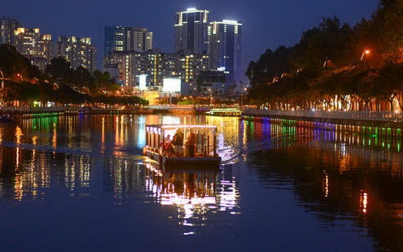 饒祿－氏藝涌遊船航線謹慎營運(圖於2020年9月拍攝)。
