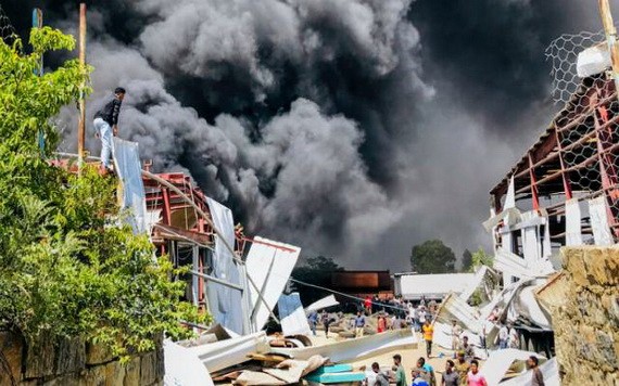 10月20日，埃塞俄比亞北部提格雷地區遭突襲。 （圖源：AP）