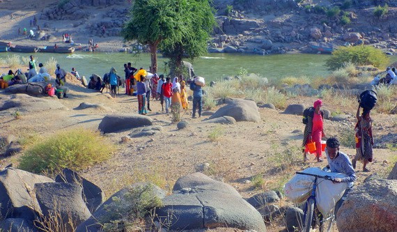 埃塞俄比亞難民逃離該國北部提格雷地區的衝突。（圖源：聯合國）