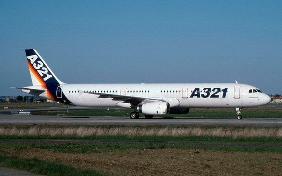 一架空客A321客機在跑道上滑行準備起飛。（圖源：Getty Images）