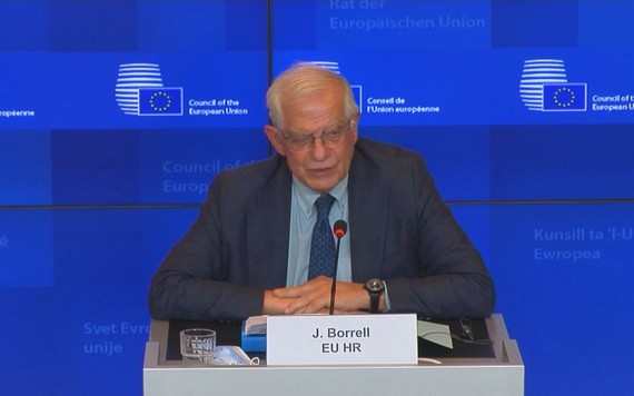 歐盟外交與安全政策高級代表博雷利。（圖源：互聯網）