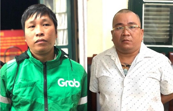被捕的兩名嫌犯武德明(左圖)與丁鴻光。(圖源:阮秀)