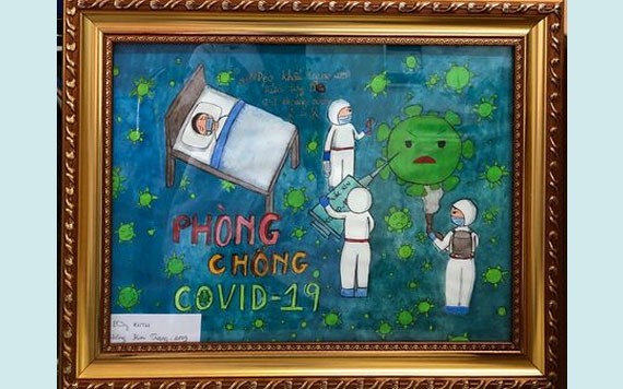 “一線的愛心”少兒畫展