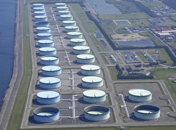 日本福井國家石油儲備基地。(圖源:Nikkei)