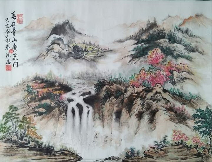 蔡忠 畫