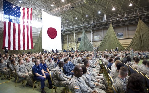 駐日美軍。(圖:Getty Images)