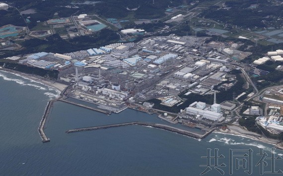 圖為東京電力公司福島第一核電站。(圖:共同社)